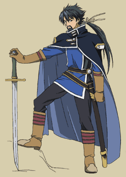 Spanner: handsome and agile swordsman
